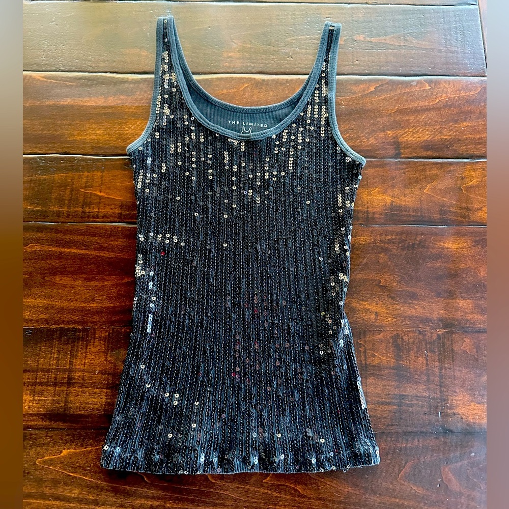 Sequin tank. Size xs.